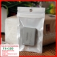 5 pcs Food Grade 3-side Pearlized Jewelry Packaging Bag Ziplock Plastic Bags Supplies